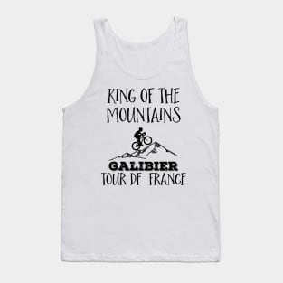 Galibier King of the mountains Tour de France Cycling Fans Tank Top